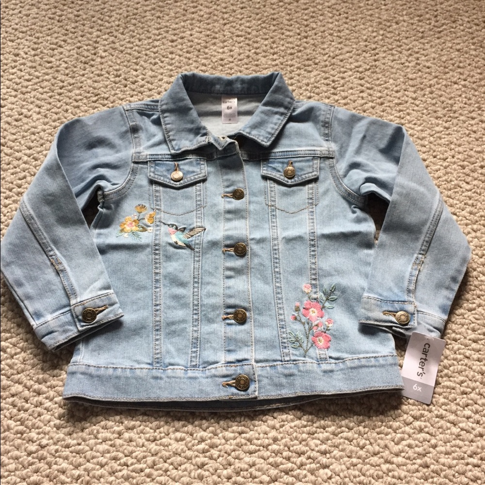 Girls jean jacket‎ size 6X